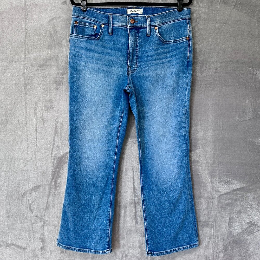 Madewell Medium Blue Cropped Ankle Jeans